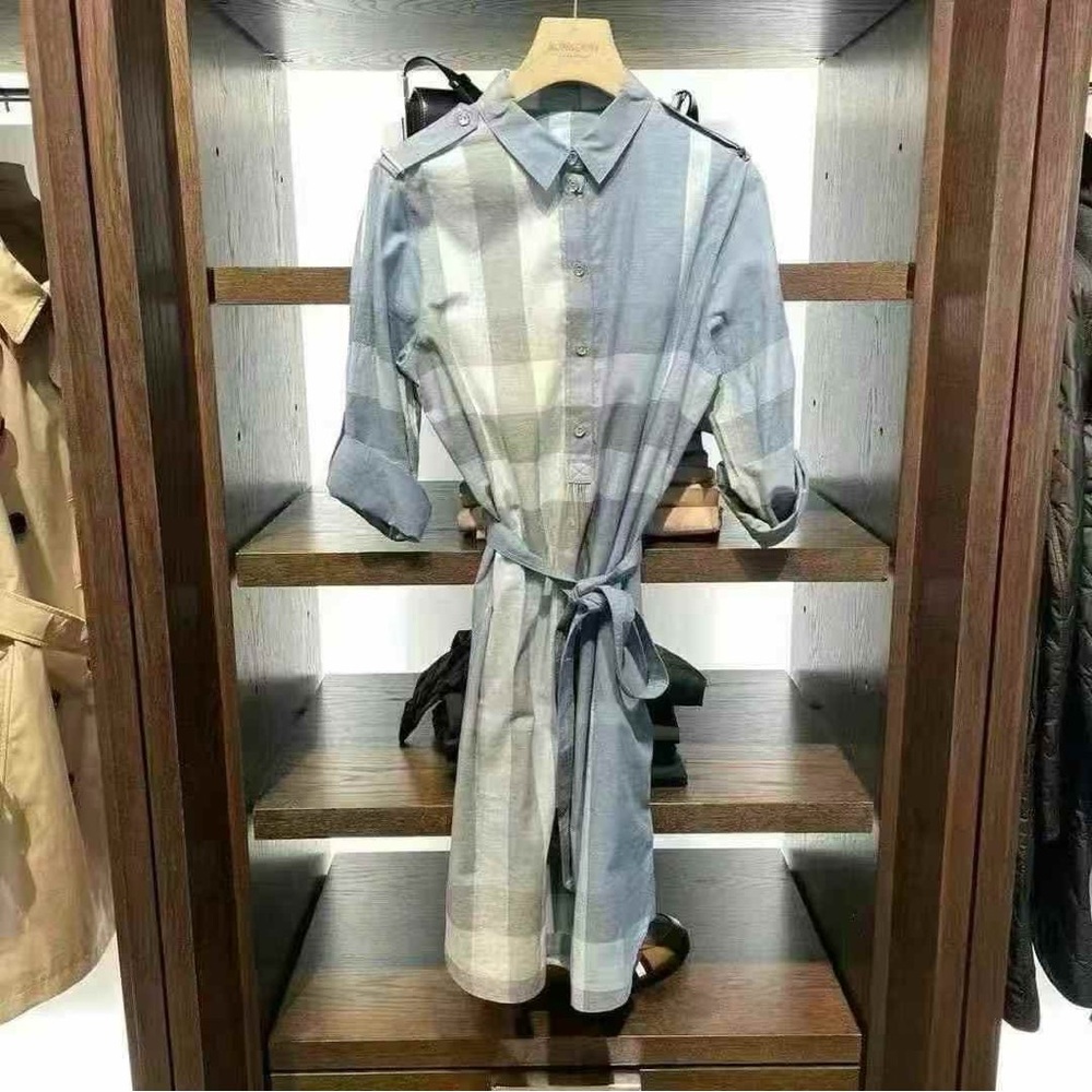 Burberry classic mini shirt dress NWT authentic - Picture 4 of 7